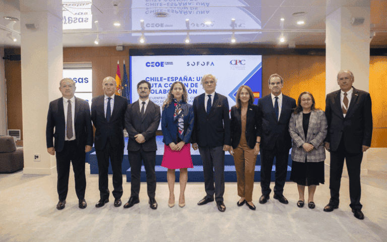 Histórica misión empresarial chilena de CPC y SOFOFA visita España para profundizar oportunidades de comercio e inversión