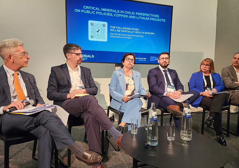 Ministra de Minería en Unión Europea