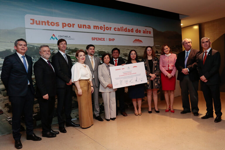 Mineras Spence | BHP, Centinela de Antofagasta Minerals y Sierra Gorda SCM se comprometen a mejorar la calidad de aire