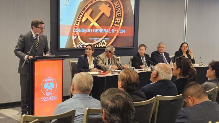 SONAMI destaca compromiso del Gobierno con la minería en su Consejo General