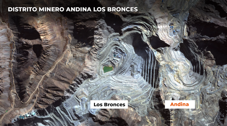 Anglo American y Codelco concretan acuerdo Andina–Los Bronces para sumar 2,7 millones de toneladas de cobre