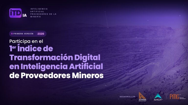 Proveedores de la minería: Alta Ley y PMG lanzan Encuesta de Madurez en Inteligencia Artificial