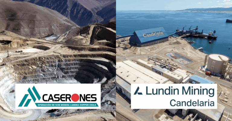 Lundin Mining suspende temporalmente Caserones y mantiene operativa Candelaria tras sistema frontal