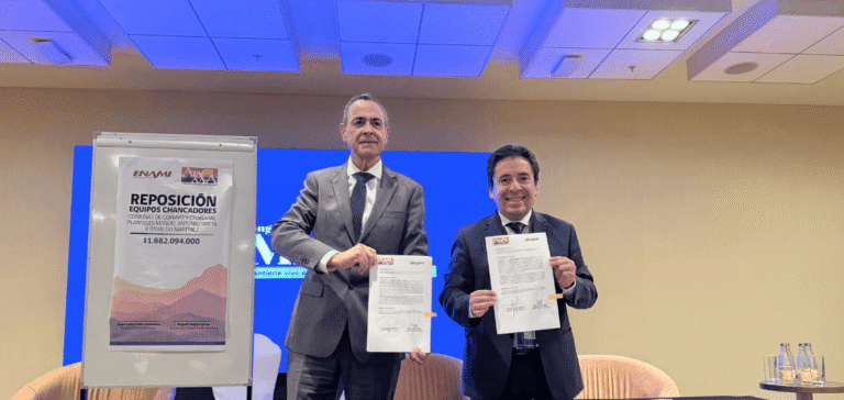 ENAMI y Gobierno Regional de Atacama acuerdan reposición de chancadores en Plantas Matta y El Salado